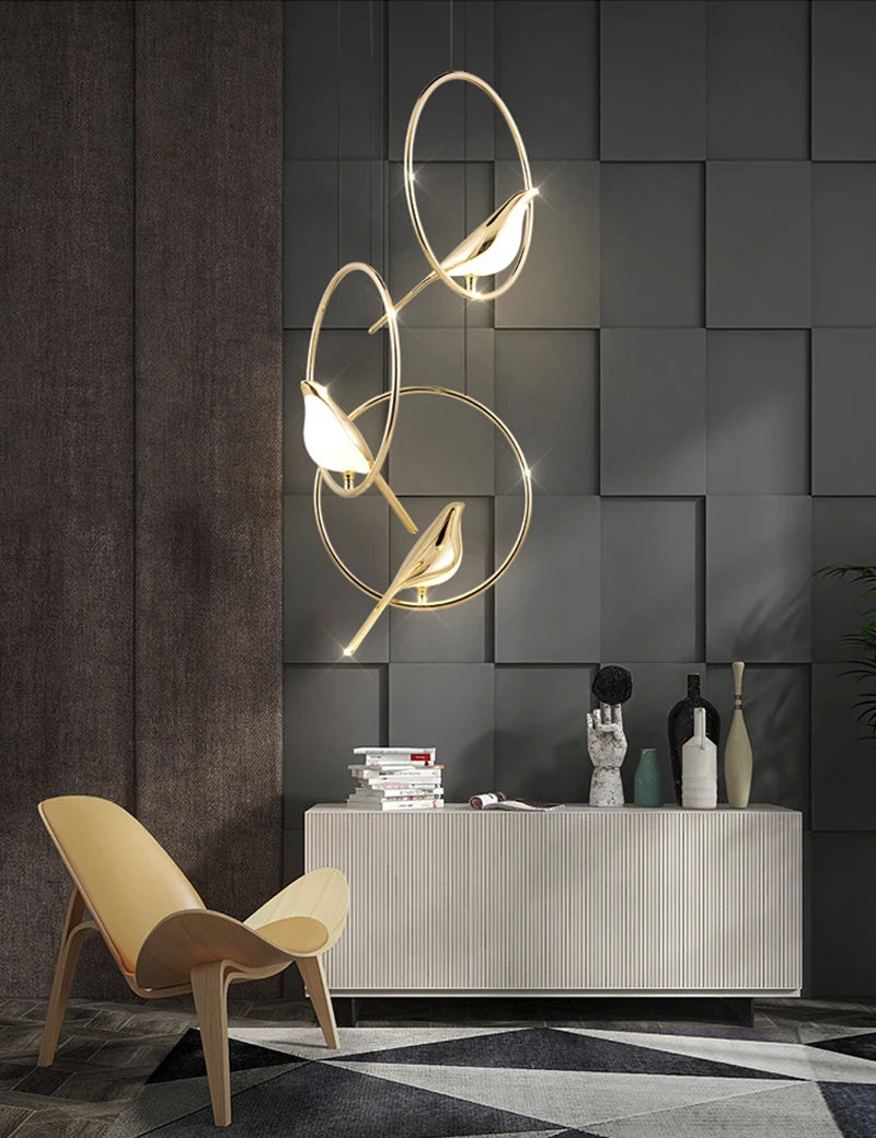 NovaPerch – Modern Bird-Inspired LED Wall Lamp