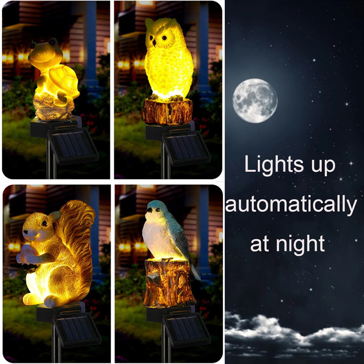 OmiBloom – Solar Decorative Animal Garden Light