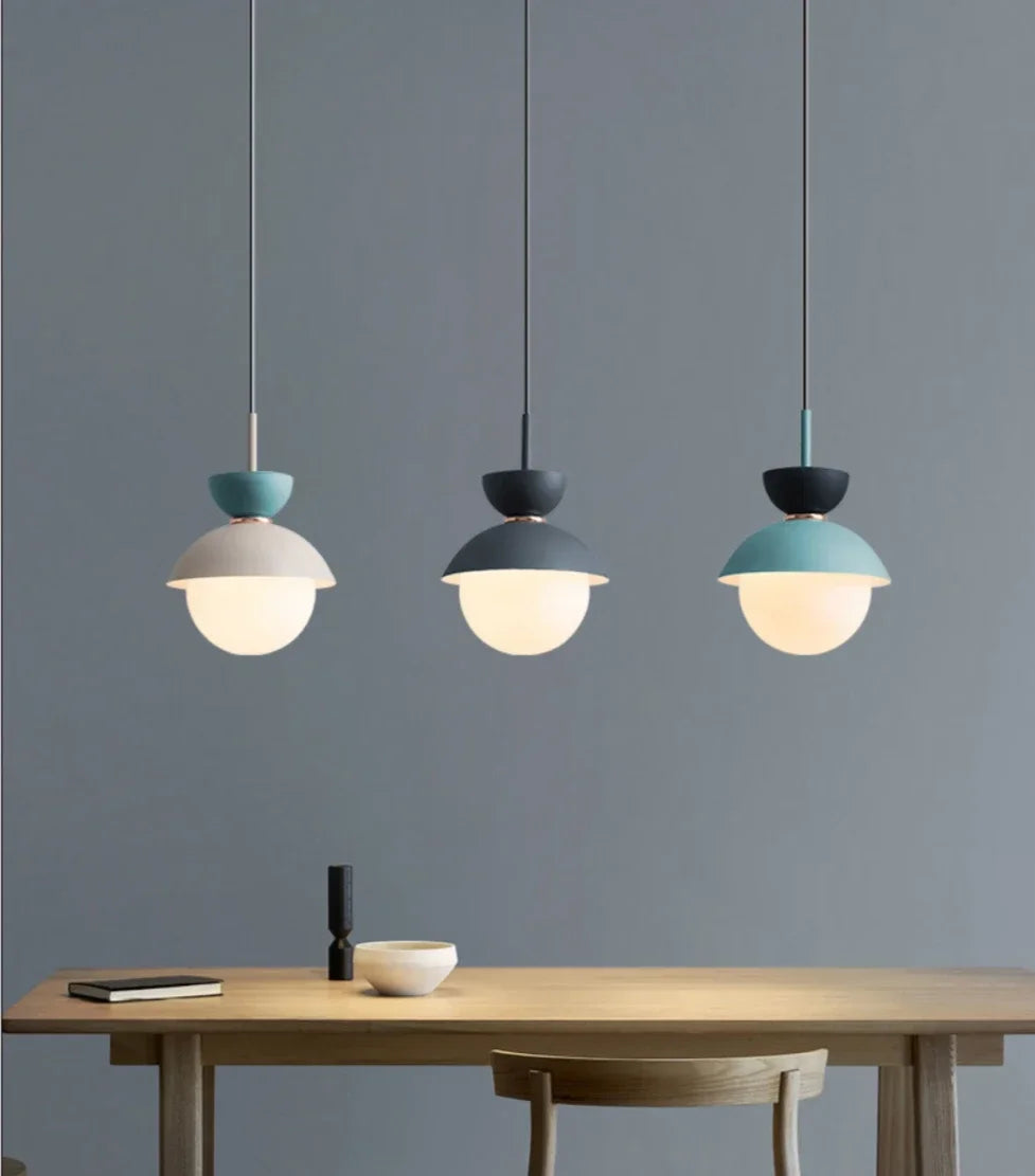 NovaSphere – Nordic Glass Ball Pendant Lamp