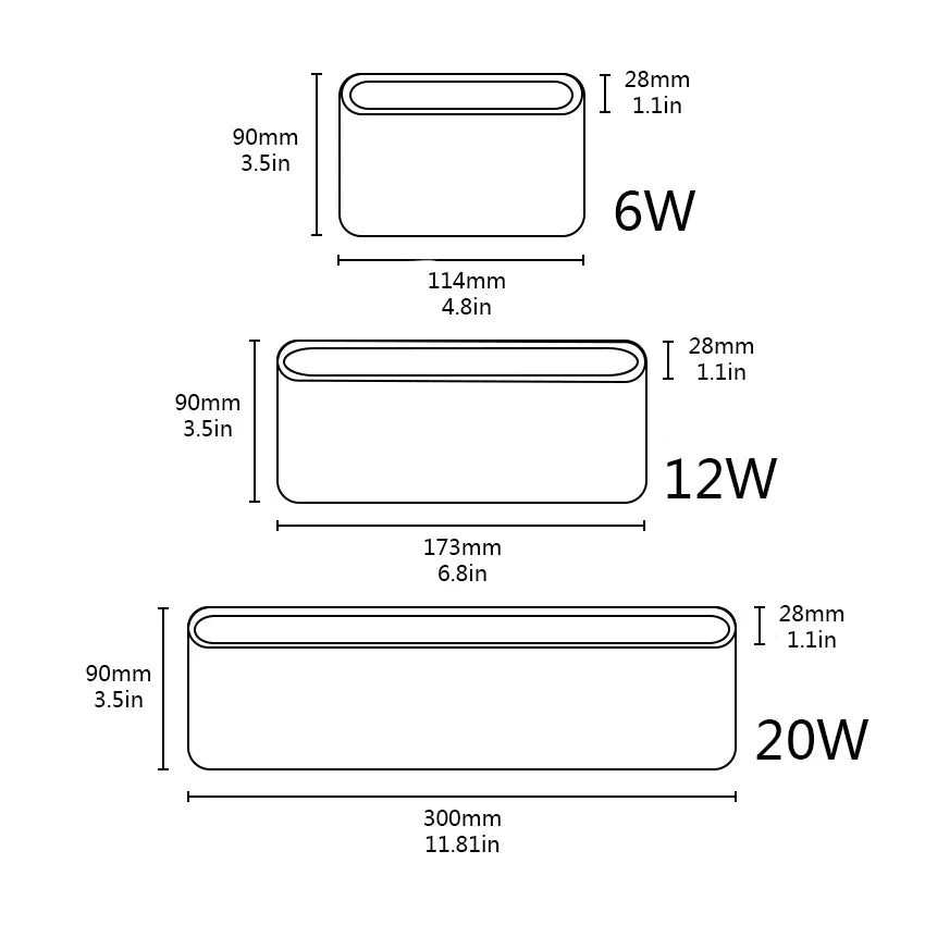 NovaDual - Waterproof LED Wall Lamp