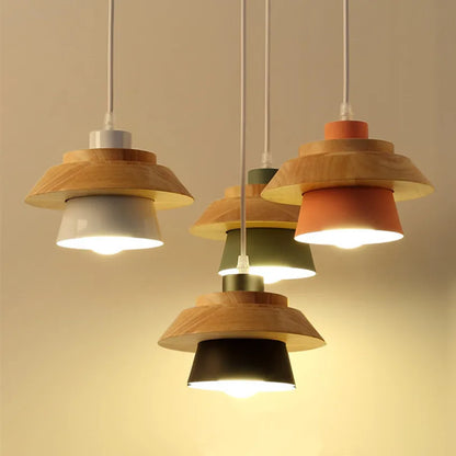 RayaWood - Modern LED Pendant Lamp