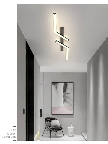 LumiAir LED Ceiling Light – Modern Linear Fixture