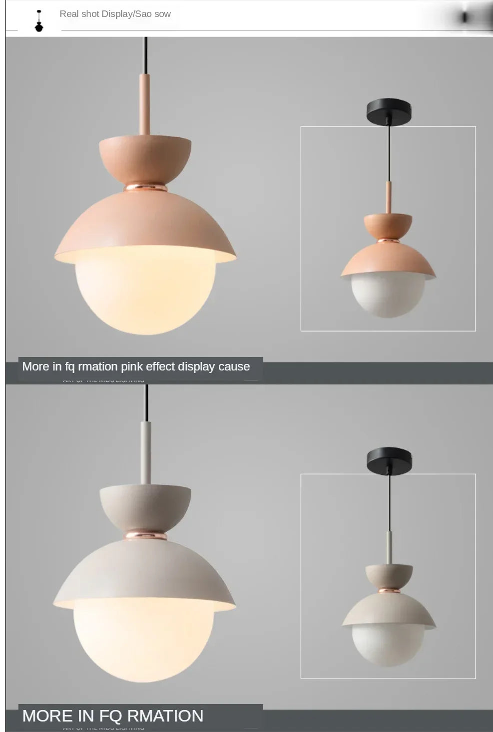 NovaSphere – Nordic Glass Ball Pendant Lamp