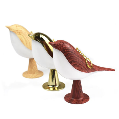 OmiBird – Wooden Bird Touch Table Lamp