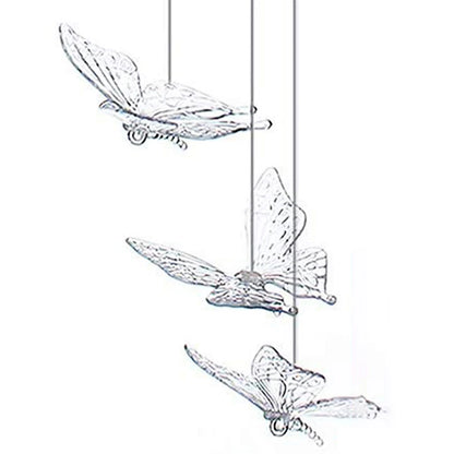 OmiChime – Solar Butterfly Wind Chime