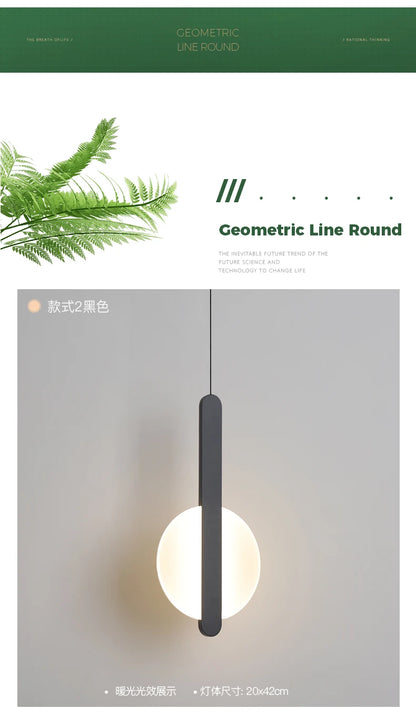 NovaLuxe - Nordic LED Pendant Lamp