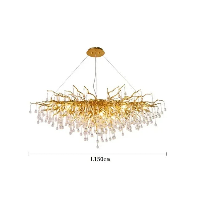 RegaliaOpal - Luxury Glass Chandelier