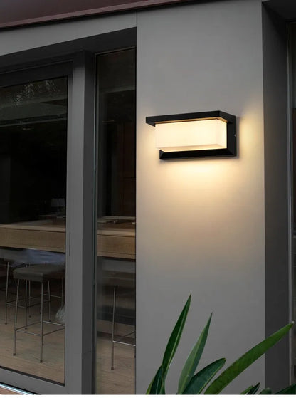 LumiGuard LED - Waterproof Outdoor Wall Light with Motion Sensor