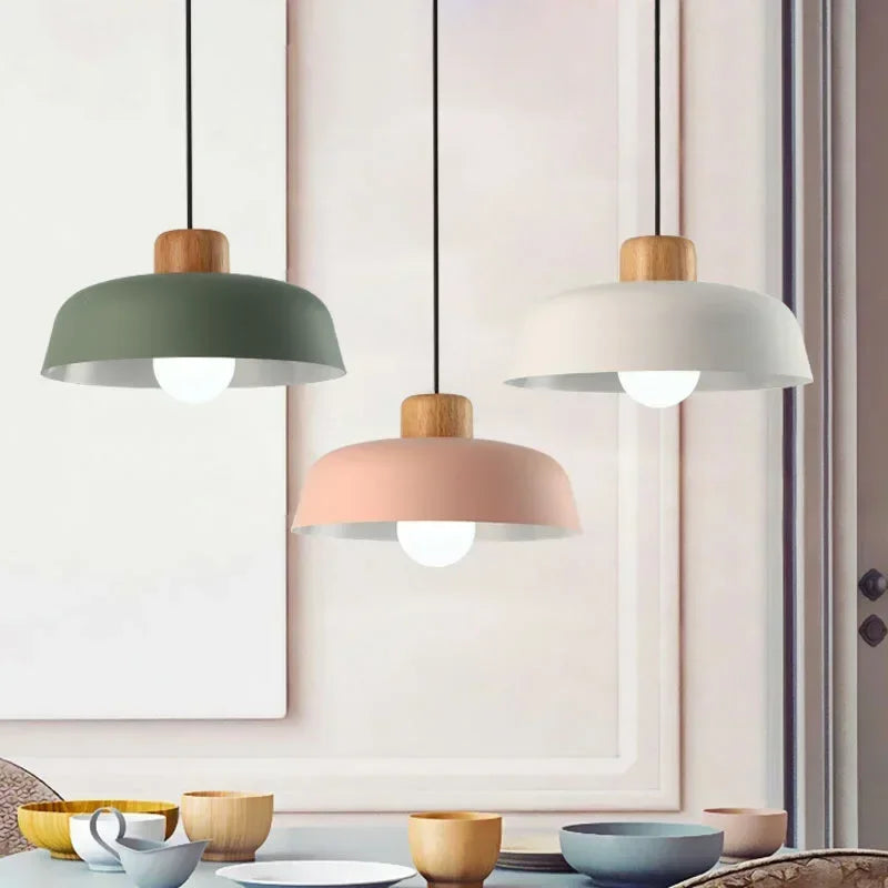 RayaFlare Pendant Light – Nordic LED Chandelier