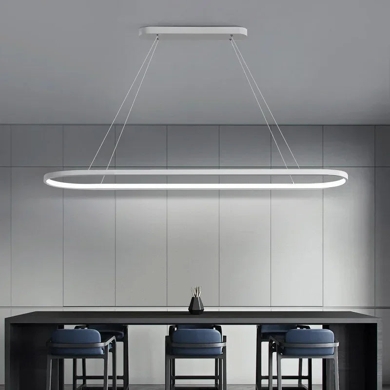 LumiArc - Sleek LED Pendant Light with a minimalist design