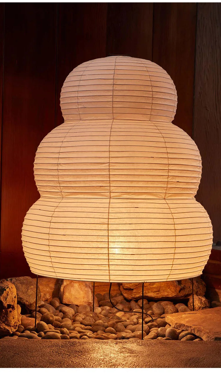 HikariAkari – Wabi-Sabi Rice Paper Table Lamp