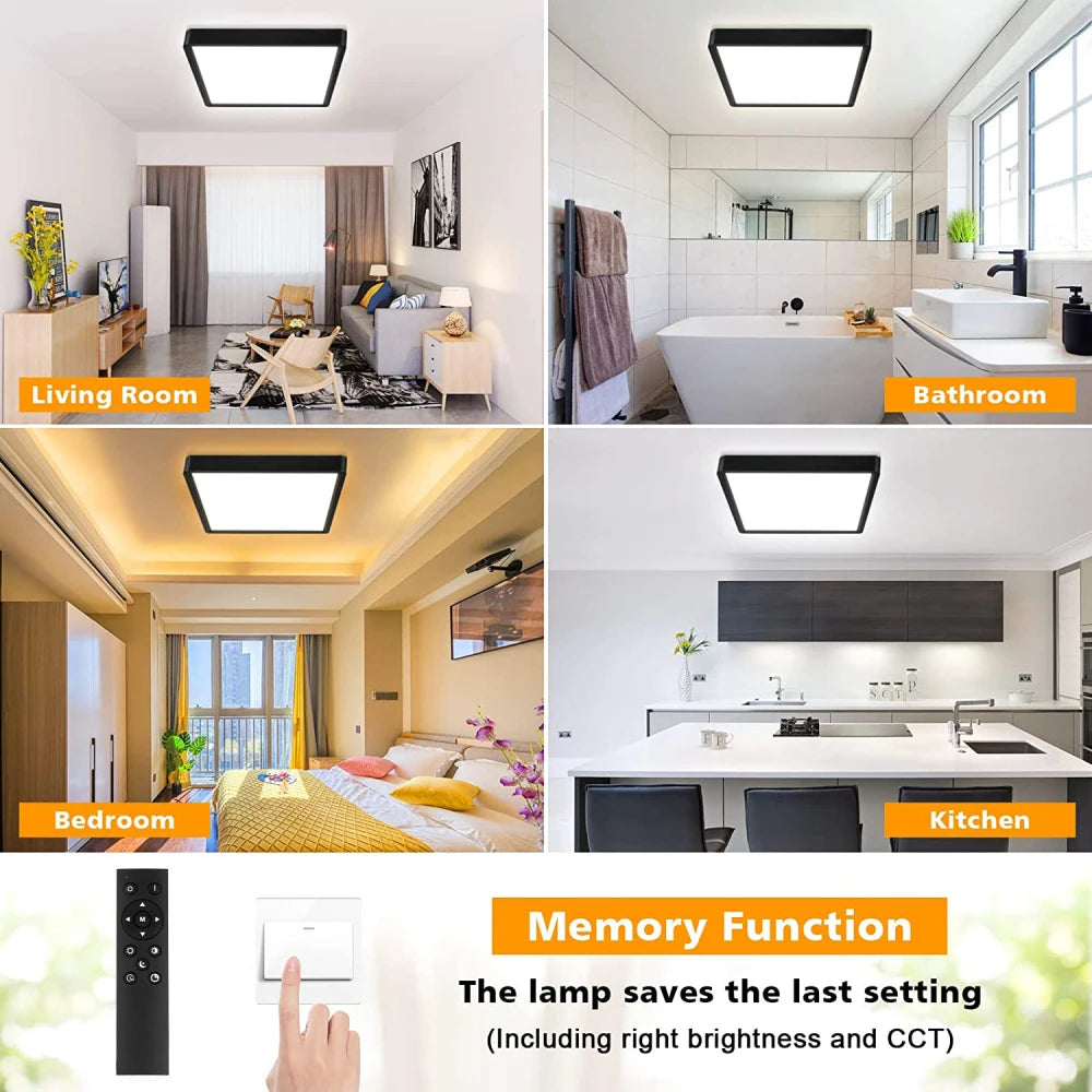 LumiSmart Ultra Thin LED Ceiling Light