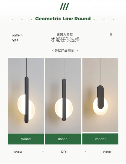 NovaLuxe - Nordic LED Pendant Lamp