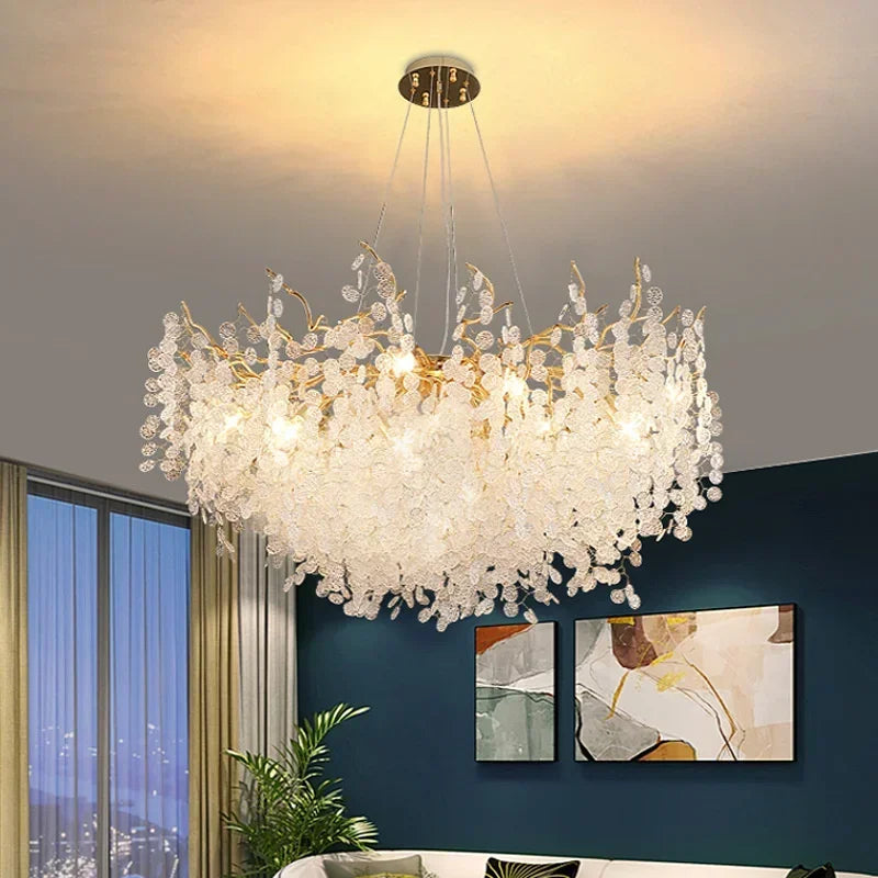 RegaliaOpal - Luxury Glass Chandelier