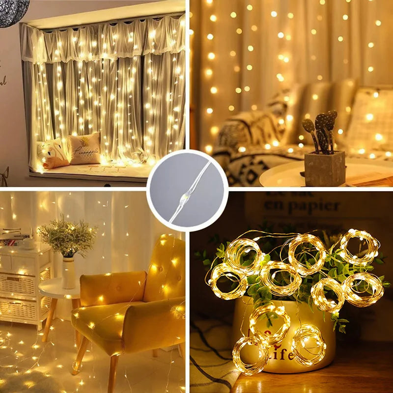 OmiTwinkle – Solar Fairy Garland Lights