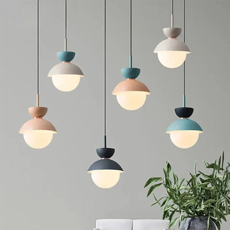 NovaSphere – Nordic Glass Ball Pendant Lamp