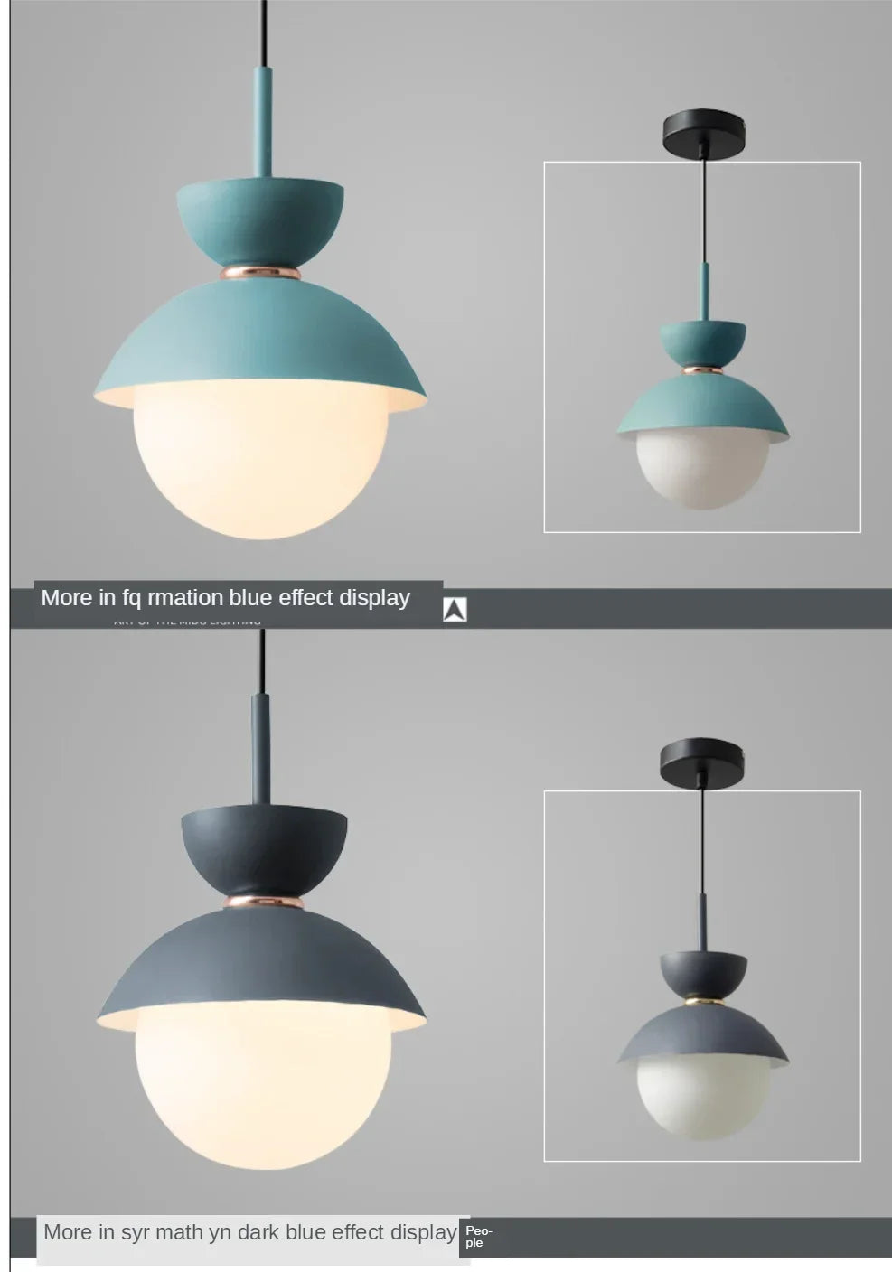 NovaSphere – Nordic Glass Ball Pendant Lamp