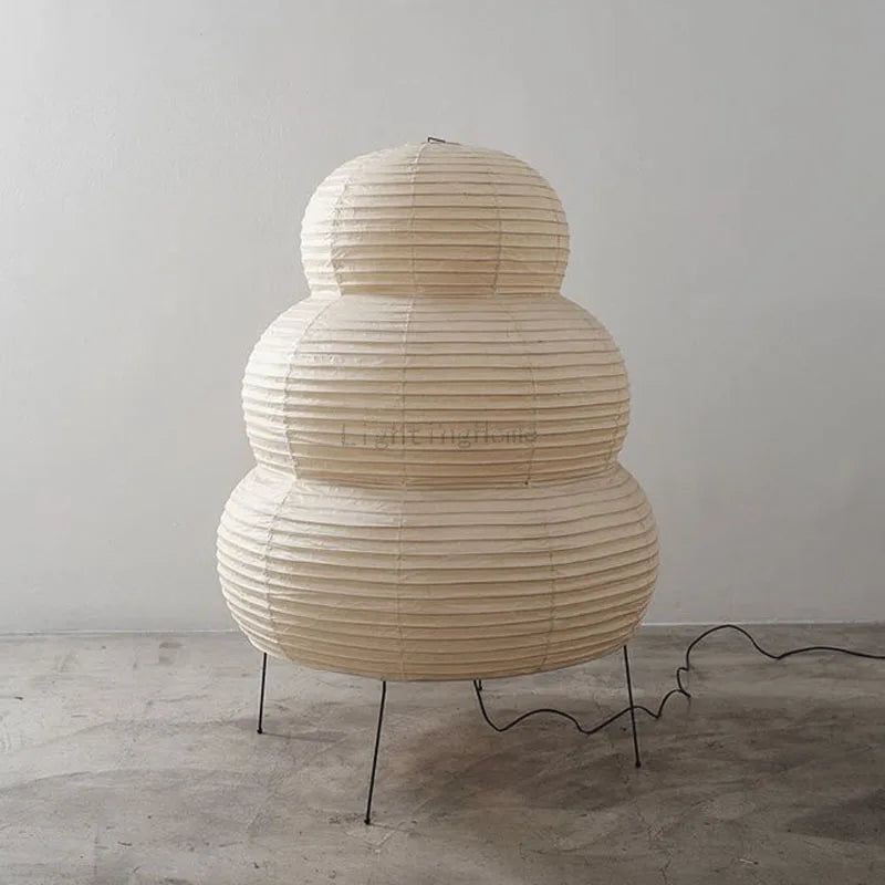 HikariAkari – Wabi-Sabi Rice Paper Table Lamp